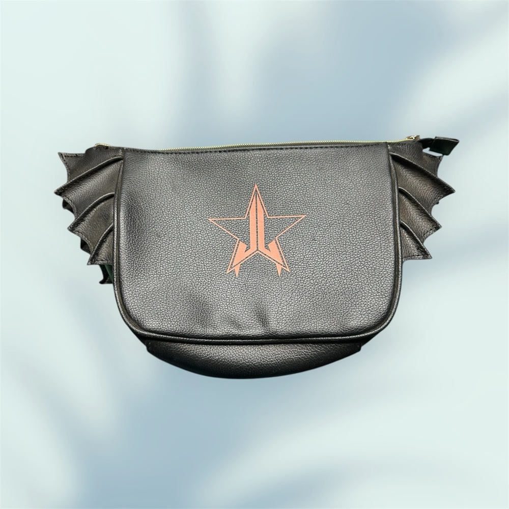 Jeffree Star Black Bat Purse/makeup bag